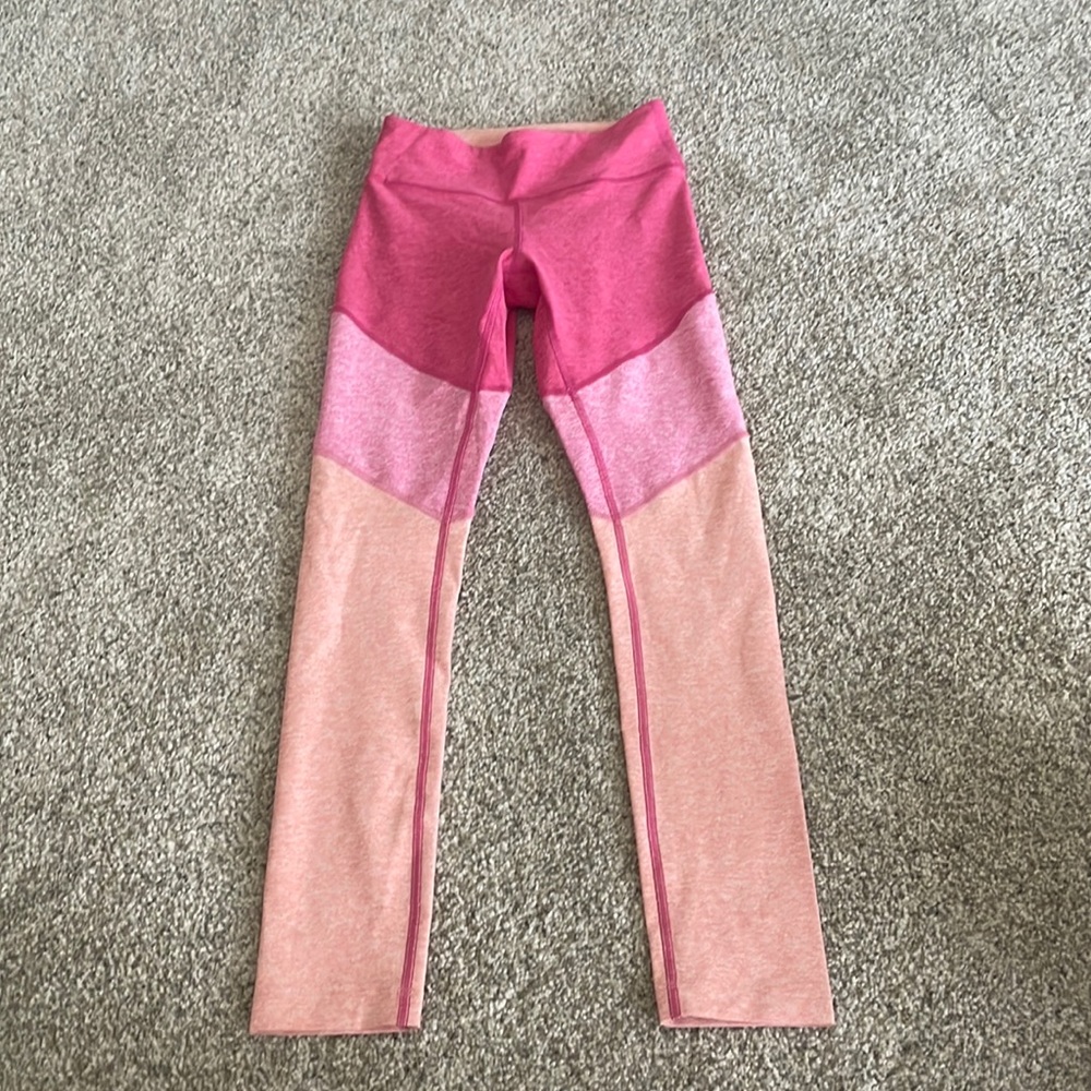 Outdoor voices pink leggings